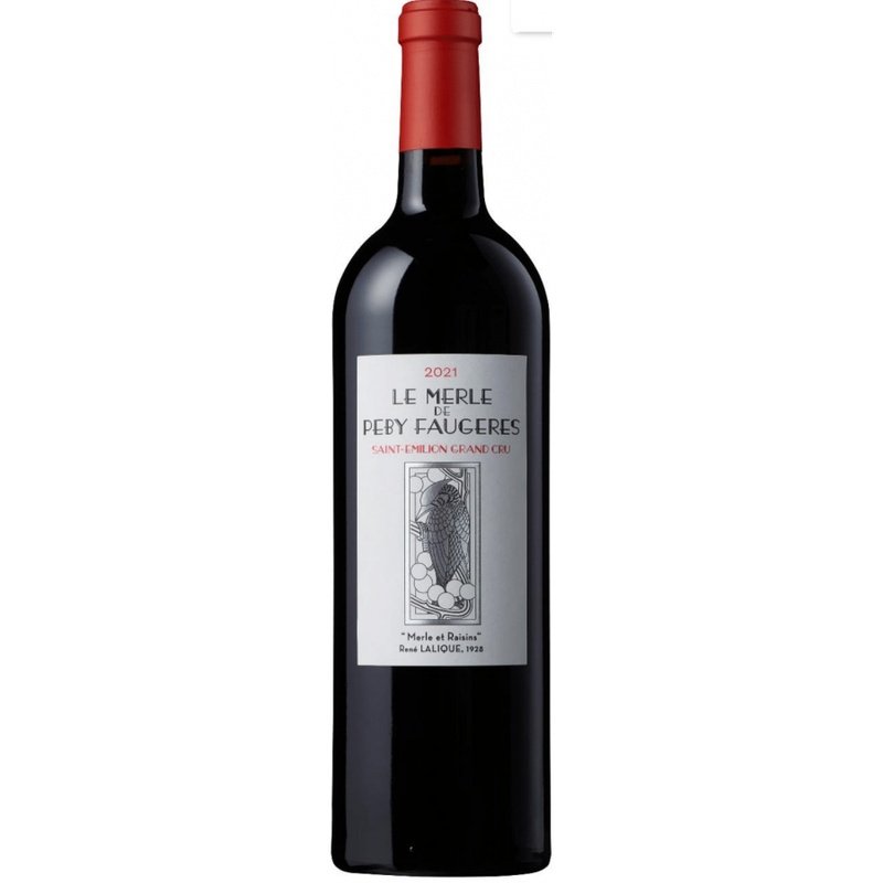 Le Merle De Peby Faugeres - Saint Emilion Gc - Rouge - 2018