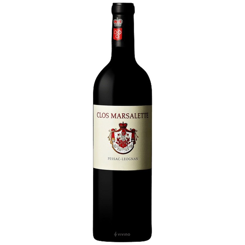 Clos Marsalette - Pessac Leognan - Rouge - 2020